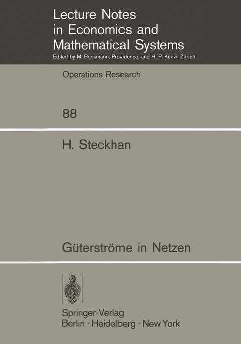 Guterstrome in Netzen