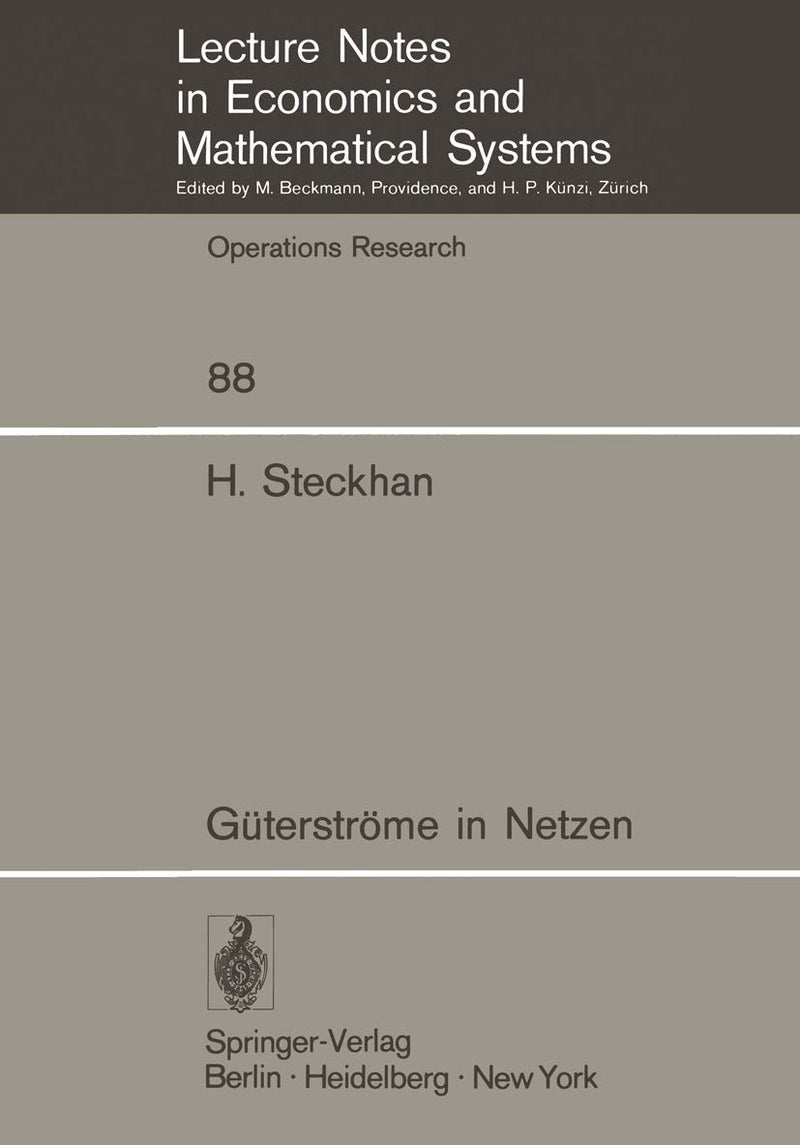 Guterstrome in Netzen