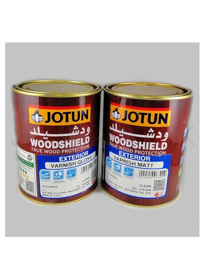 جوتن وودشيلد ورنيش شفاف بلمسة نهائية غير لامعة (1 لتر)