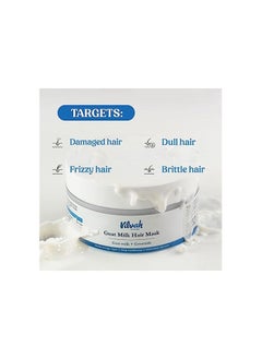 vilvah STORE Vilvah Store Goat Milk Hair Mask  - Image 4