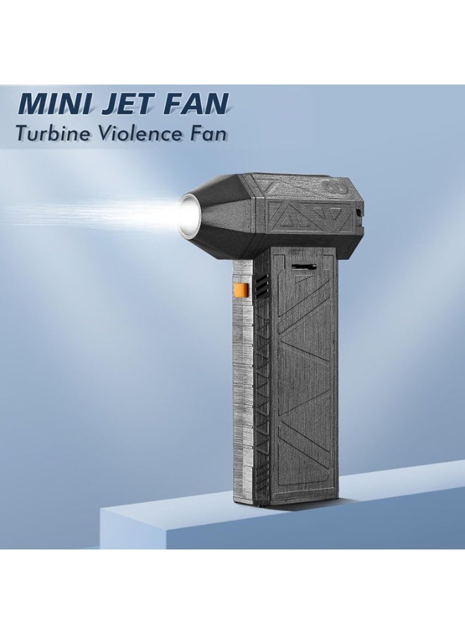 منفاخ هواء نفاث BROLEO قوي ومحمول - سرعة 130000 لفة في الدقيقة - 3 سرعات قابلة للتعديل - عملي وسهل الاستخدام لتنظيف السيارة ولوحة المفاتيح - Image 2