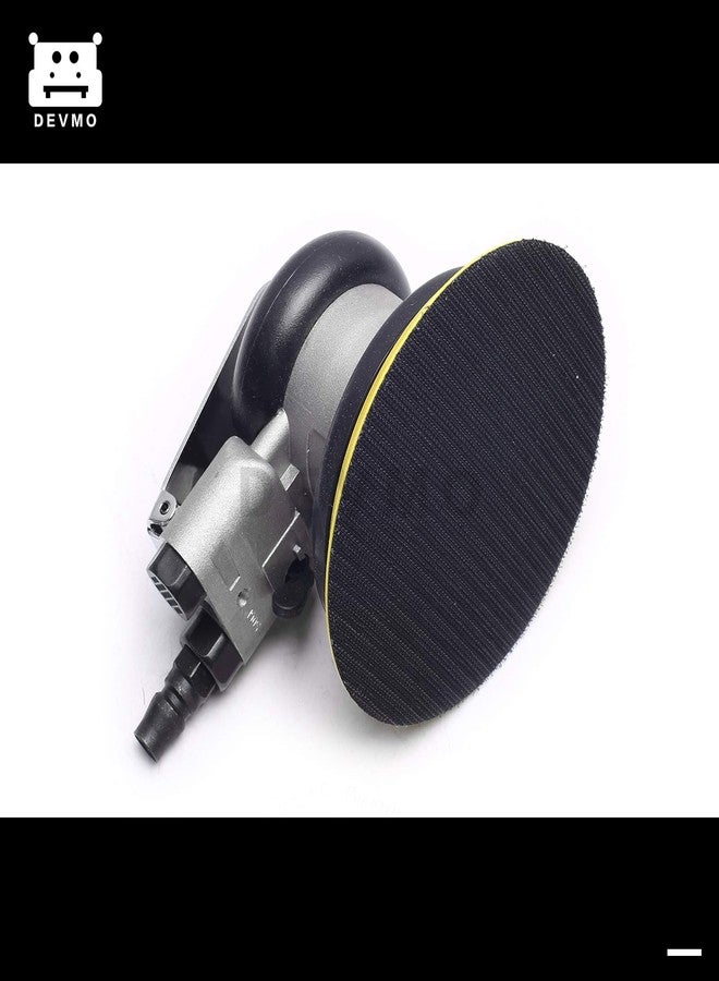 ديفمو ماكينة صنفرة هوائية عشوائية مدارية DEVMO مقاس 5 بوصات، ماكينة صنفرة هوائية احترافية مزدوجة الحركة مع تنظيم السرعة - Image 3