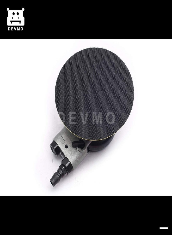 ديفمو ماكينة صنفرة هوائية عشوائية مدارية DEVMO مقاس 5 بوصات، ماكينة صنفرة هوائية احترافية مزدوجة الحركة مع تنظيم السرعة - Image 4