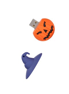 Thoraya USB2.0 Flash Memory Stick High Speed Flash Drive Flash Drive Pumpkin Monster/Pumpkin Head U Disk Pumpkin Head 32GB  - Image 5