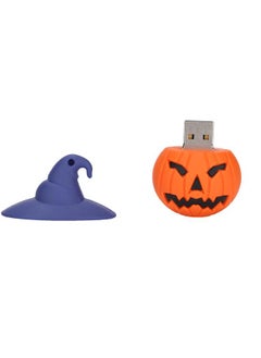Thoraya USB2.0 Flash Memory Stick High Speed Flash Drive Flash Drive Pumpkin Monster/Pumpkin Head U Disk Pumpkin Head 32GB  - Image 1