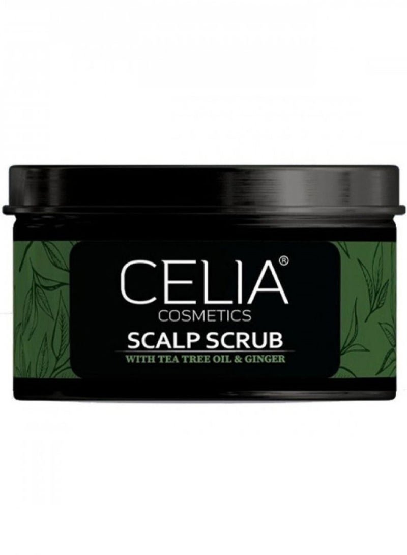 سيليا كوزمتكس مقشر فروة الرأس بزيت شجرة الشاي والزنجبيل 300 جم - Image 1