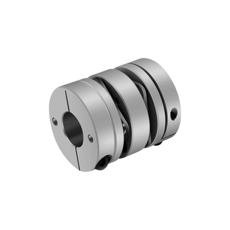 Double Diaphragm Coupling Elastic Connector Aluminum D56mm L63mm Size 12X12 7 - Image 5
