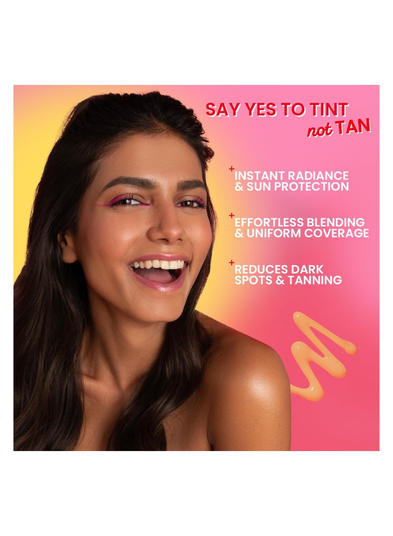 Dot & Key Strawberry Dew Tinted Sunscreen SPF 50+ Pa++++ - 05 Beige | Protection Against UA/UB | Broad Spectrum, Water & Sweat resistant | For All Skin Types | 50ml - Image 5