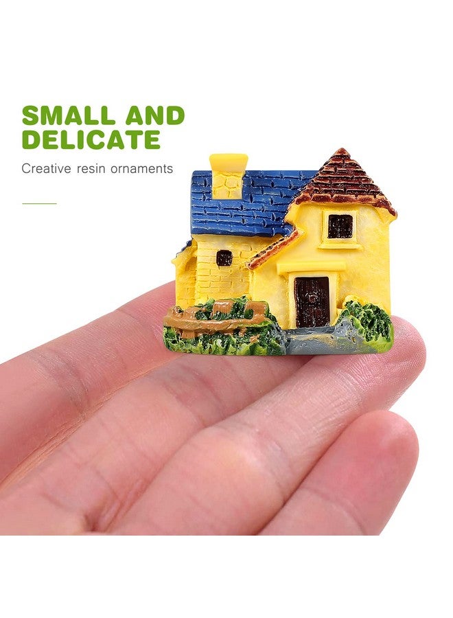 Tinksky 4Pcs Miniature Dollhouse Bonsai Craft Garden Resin Landscape Diy Villa Decor Birthday Gift For Children - Image 2