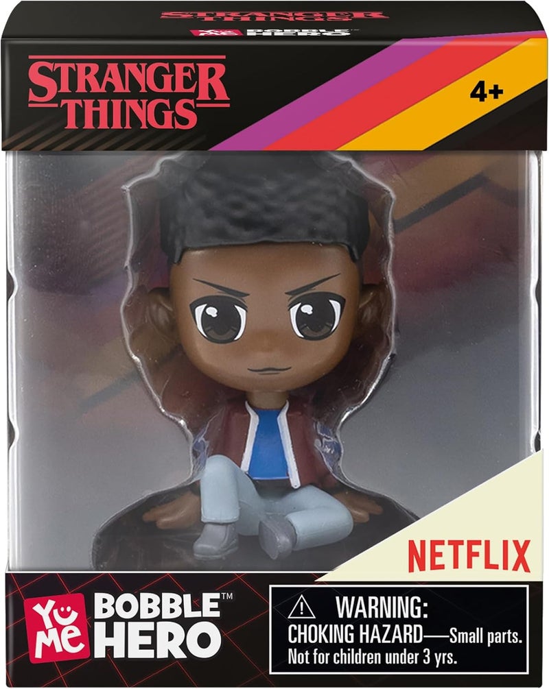 يومي Stranger Things Bobble Hero Window Box – لوكاس سينكلير، قطع تذكارية، تصميمات حصرية برخصة رسمية - Image 2