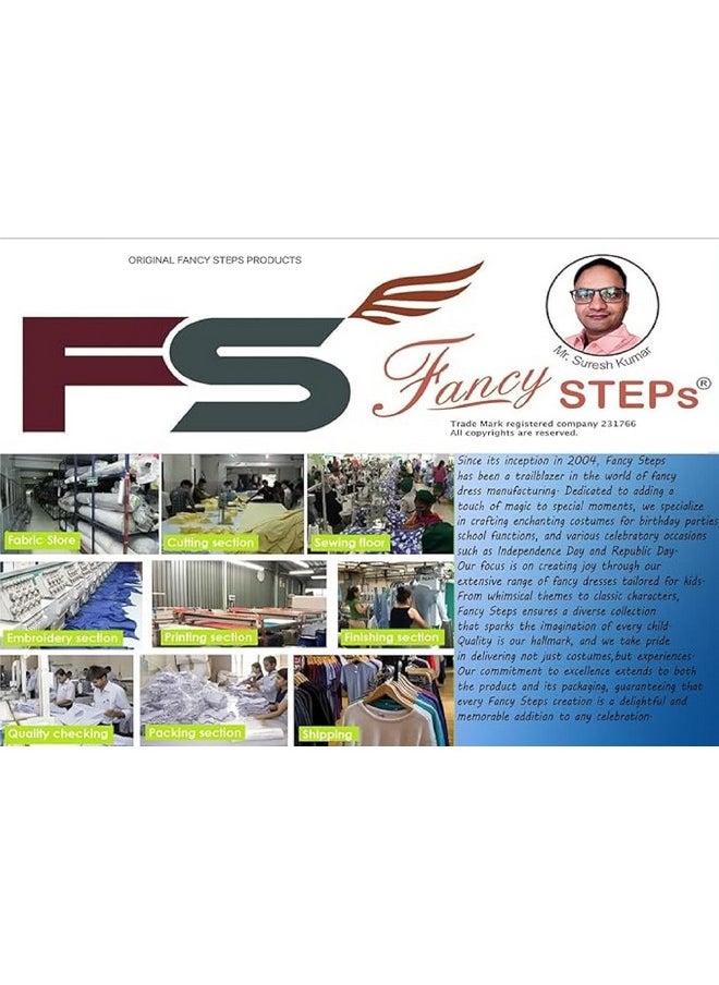 فانسي ستبس - معطف زي الطبيب للأطفال بأكمام نصفية من Fancy Steps أزياء مساعدي المجتمع مسابقة أزياء تنكرية للأولاد والبنات مجموعة من 4 قطع (معطف، قناع، حقنة، سماعة طبية) من 7 إلى 8 سنوات - Image 1