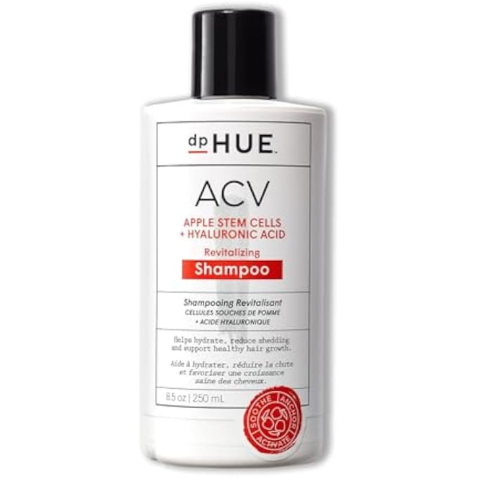 dpHUE ACV Revitalizing Shampoo - 8.5 oz - Helps Support Healthy Hair Growth - With Apple Cider Vinegar & Hyaluronic Acid - Vegan & Color Safe