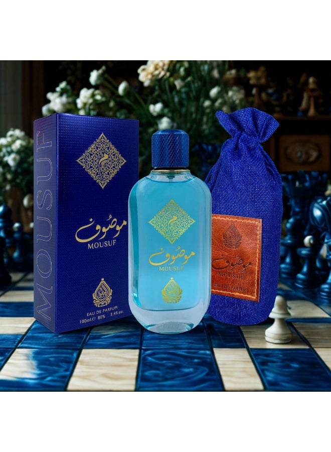 HOUSE OF PERFUMES MOUSUF BLUE HOUSE OF PERFUMES UNISEX EDP 100 ML - Image 2