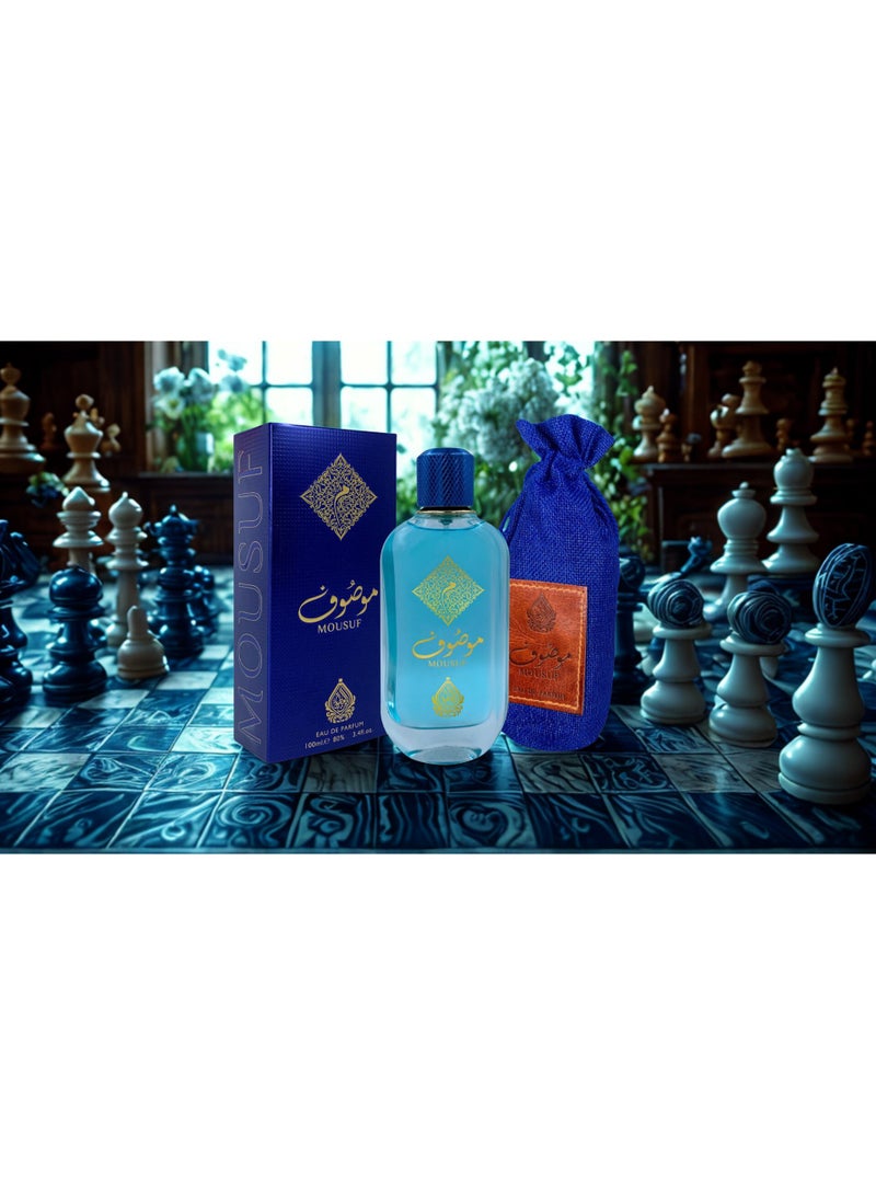 HOUSE OF PERFUMES MOUSUF BLUE HOUSE OF PERFUMES UNISEX EDP 100 ML - Image 4
