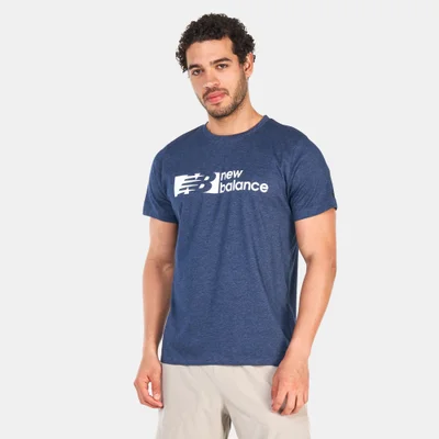 New Balance Men's Heathertech Graphic T-Shirt
