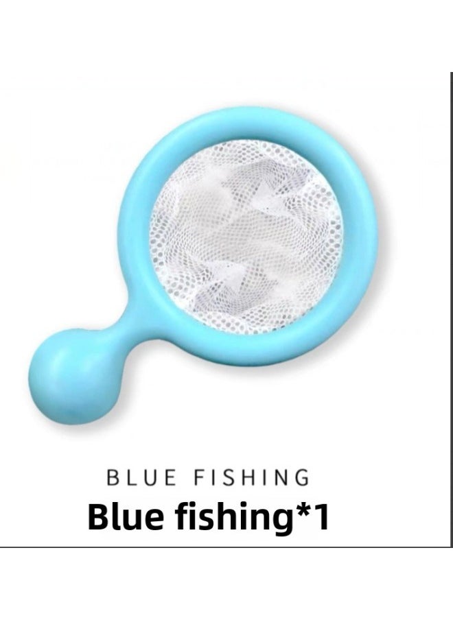 null - Baby Bathroom Bath Cartoon Elephant Shower Shower Water Play Children's Toys Baby Elephant Sprinkler Interactive Toys-Color:Fishing Blue - Image 1