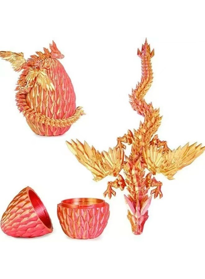 3D التنين المطبوعة وبيضة التنين - Image 2