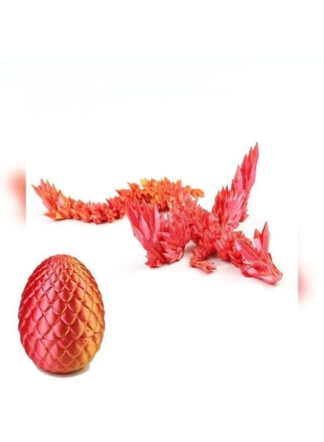 3D التنين المطبوعة وبيضة التنين - Image 3