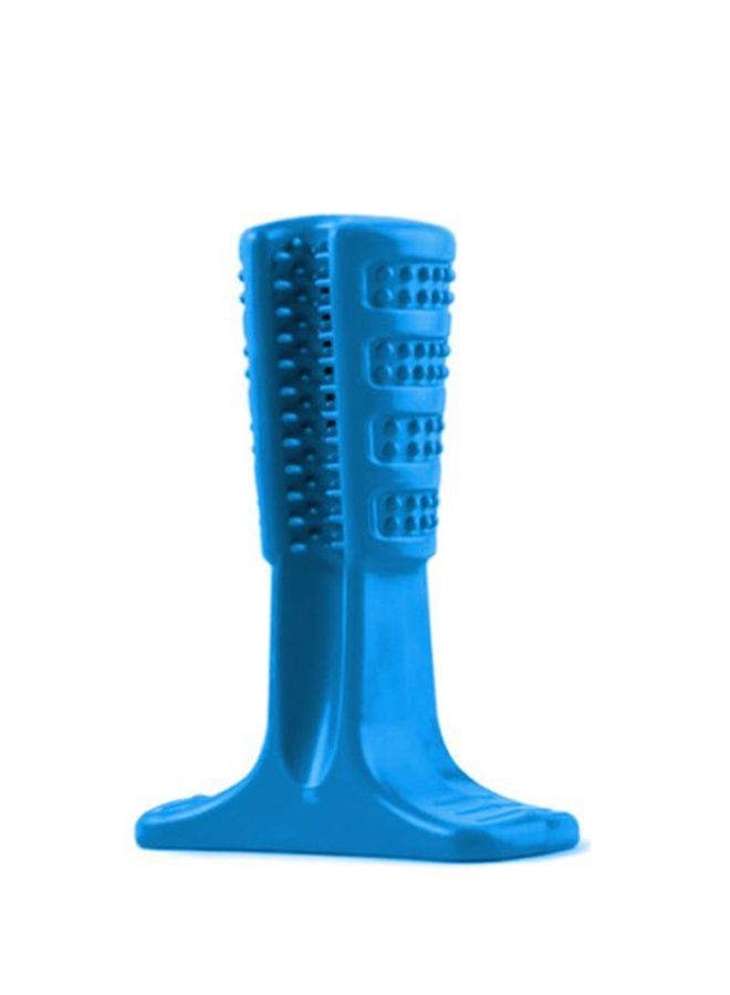 NIBEMINENT Bristly Dog Toothbrush Cleaning Bushy Bite Blue