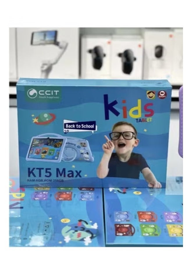 CCIT KT5 Max 10.1-Inch Android Tablet – Powerful Octa-Core Processor with 8GB RAM & 256GB Storage for Smooth Multitasking, Dual SIM 4G LTE + Wi-Fi Connectivity, 8000mAh Battery, Includes Wireless Keyboard & Mouse, Sleek Silver Finish Perfect for Study, Work & Entertainment - Image 2