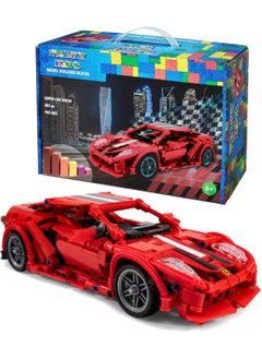 PEAKY KIDS Peaky Kids Transformer Model Building Blocks Super Car Collectible Building Blocks Bricks Set 3D Optimus Prime Construction Learning & Educational Stem Toy Engineering Kit Gift Toys for Boy  - Image 1