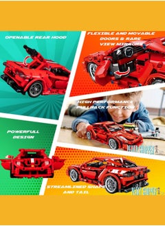 PEAKY KIDS Peaky Kids Transformer Model Building Blocks Super Car Collectible Building Blocks Bricks Set 3D Optimus Prime Construction Learning & Educational Stem Toy Engineering Kit Gift Toys for Boy  - Image 2