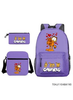 Exquisite anime element backpack set, strong sense of design, super practical storage function - 546