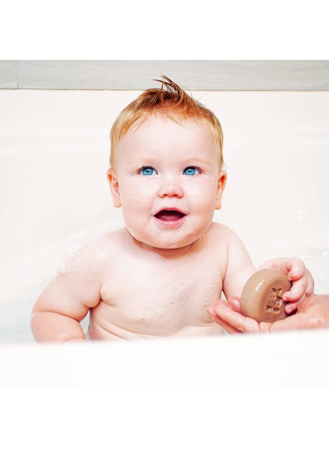 Relaxcation Baby Soap Bar with Greek Yogurt and Coconut Milk - Naturally Cold Processed from Organic Ingredients - Handmade in USA (1) - Image 4