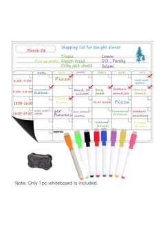 Loquat Magnetic Dry-Erase Calendar Board White  - Image 5