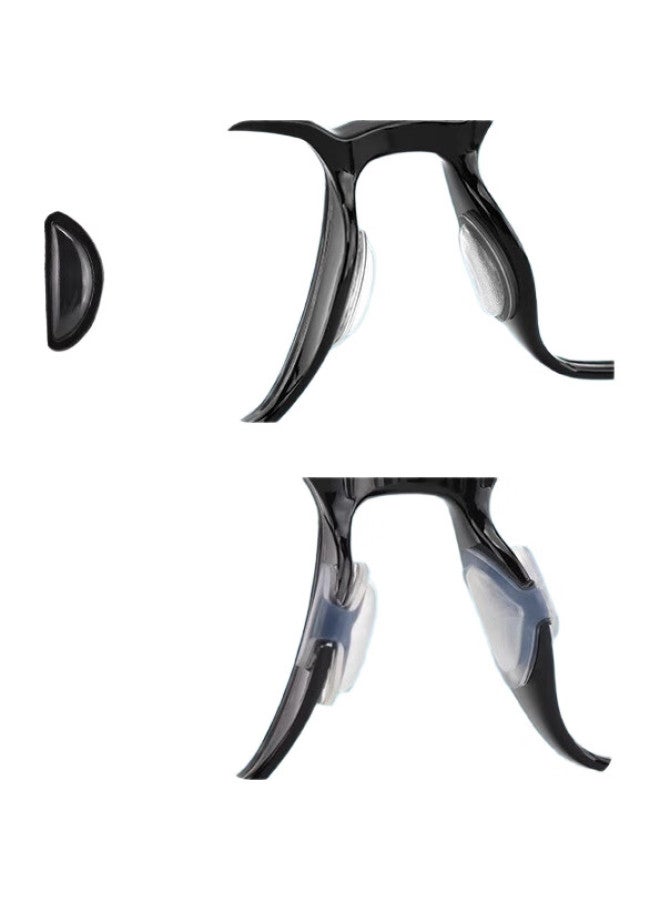 Oona وسادات أنف سيليكون مع وسادة هوائية، وسادات تخفيف الضغط غير قابلة للانزلاق، وسادات أنف عالية، ملحقات نظارات Tr، وسادات جسر الأنف - Image 1