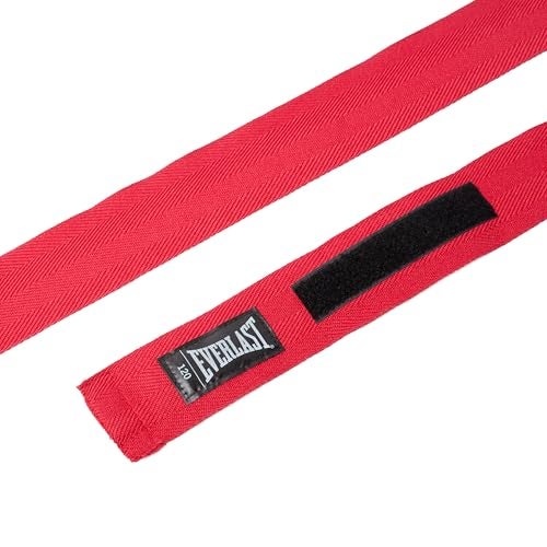 Everlast 120” Handwraps – Breathable Polyester-Cotton, Hook & Loop Closure, Wrist & Knuckle Protection, Wear Under Boxing or Training Gloves – Great for Combat Sports - Image 4