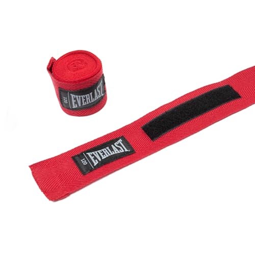 Everlast 120” Handwraps – Breathable Polyester-Cotton, Hook & Loop Closure, Wrist & Knuckle Protection, Wear Under Boxing or Training Gloves – Great for Combat Sports - Image 2