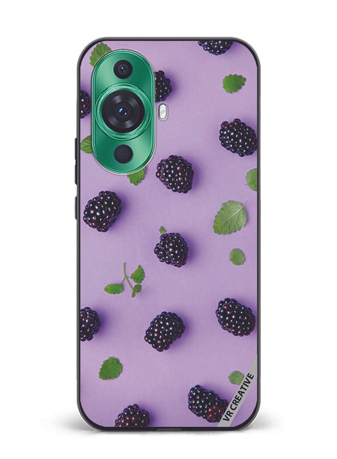 VR CREATIVE Protective Case Cover For Huawei nova 11 Blueberry Design Multicolour - Image 1