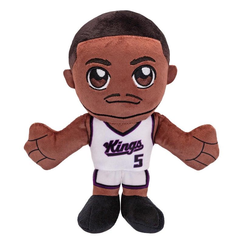 بليتشر كرييتشرز المخلوقات المبيضة ساكرامنتو الملوك ديارون فوكس 8 "" NBA Kuricha Sitting Plush - Soft Chibi مستوحى من NBA Superstar - Image 5