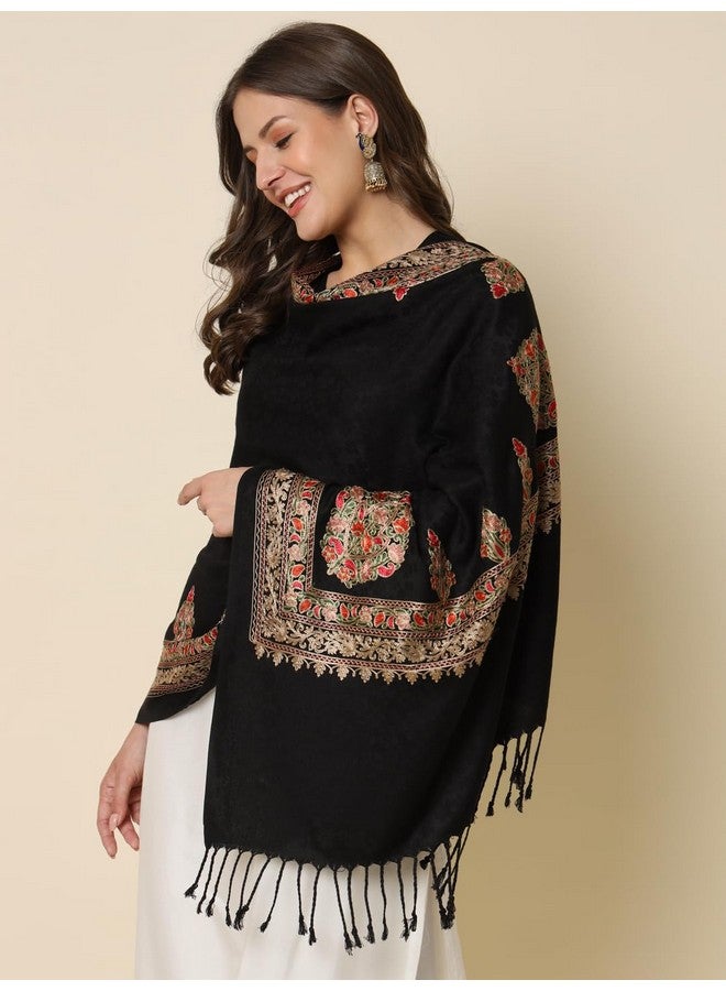 Pashmoda Women Gulzaar Embroidered Stole (Size 71X203 CM) - Image 2