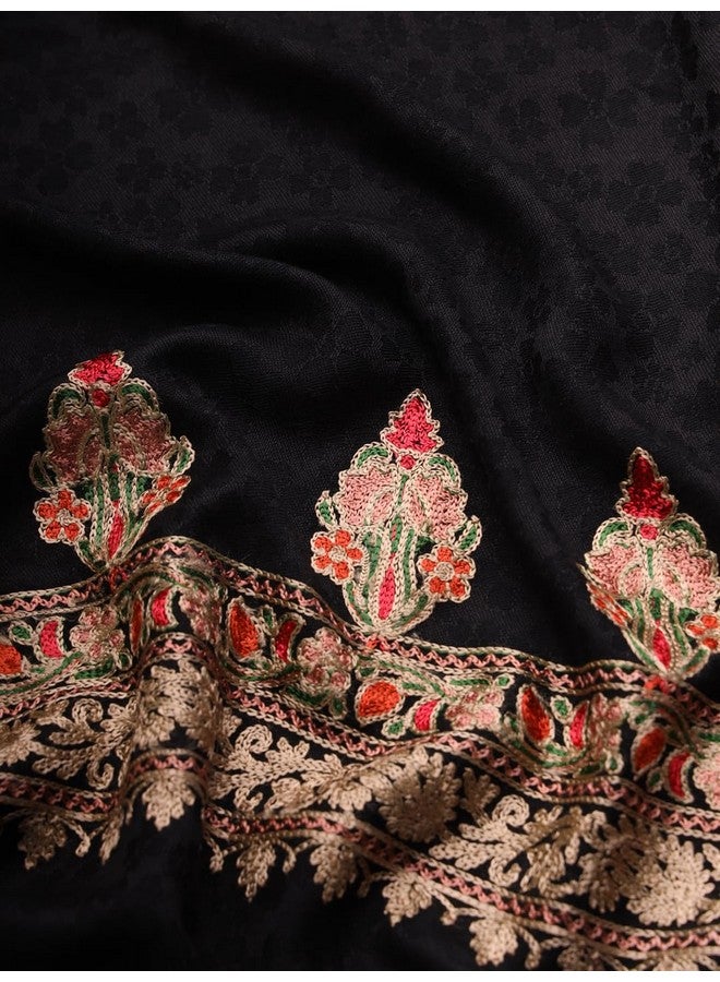 Pashmoda Women Gulzaar Embroidered Stole (Size 71X203 CM) - Image 4