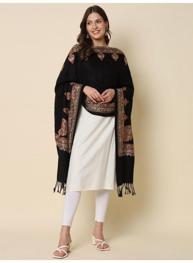Pashmoda Women Gulzaar Embroidered Stole (Size 71X203 CM) - Image 5