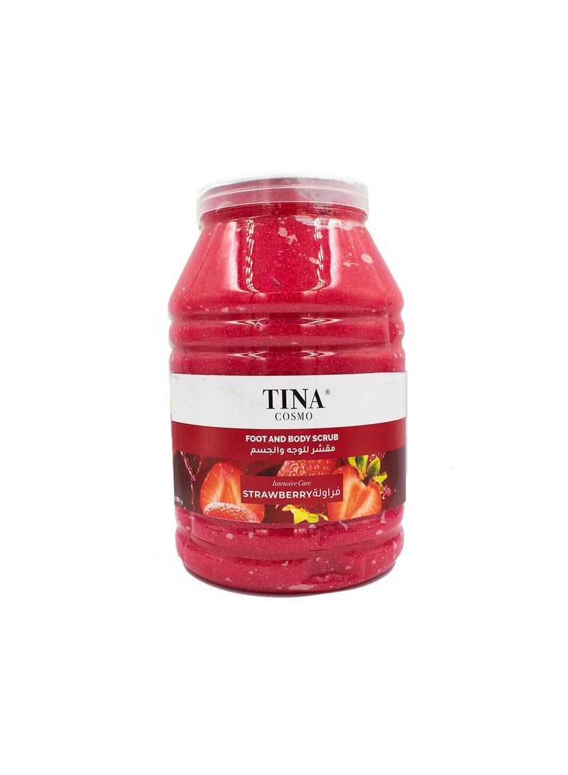 Tina Cosmo Foot and Body Scrub - Strawberry 5kg