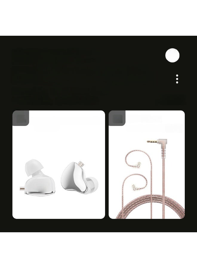 EBMINI New Wired Semi In Ear Headphones