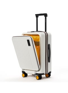 Mokobara MOKOBARA The Transit Cabin Pro Luggage Small Cabin Size Poly-Carbonate Hard Sided 8 Hinomoto Wheels Suitcase for Travelling (Still Loading Brownray)  - Image 1
