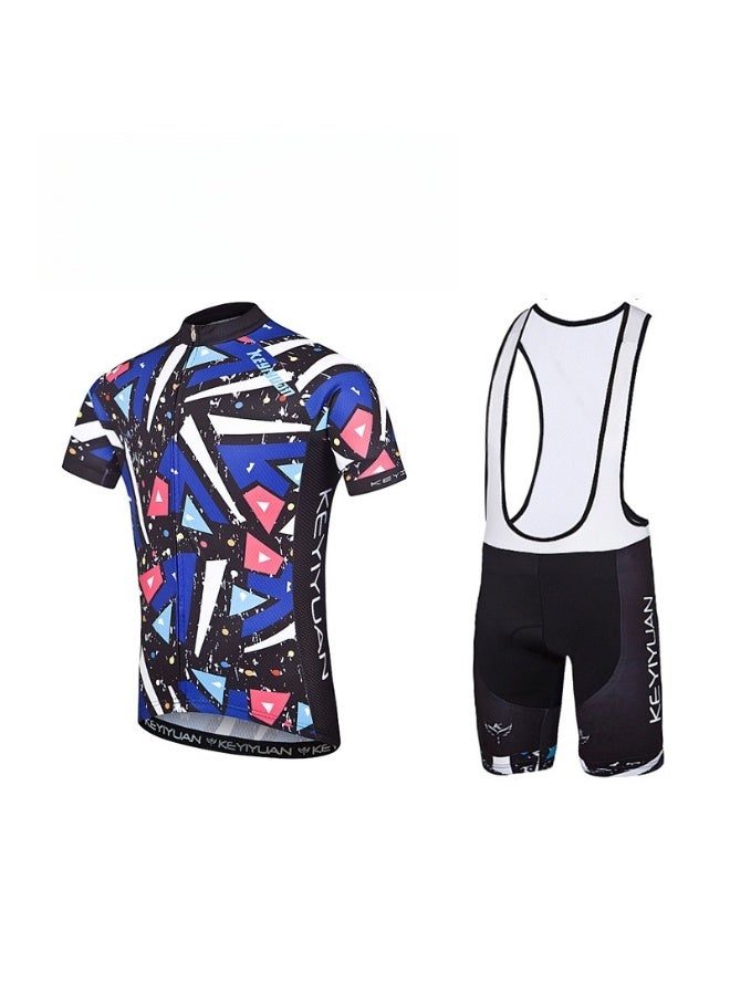 KUYING GR New Summer Outdoor Sunscreen Moisture Absorption Quick Drying Bicycle Women's Cycling Clothing Set  - Image 1