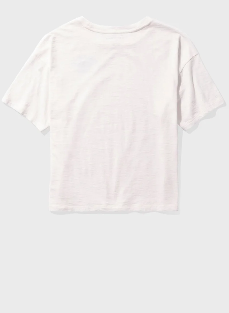 American Eagle Crew Neck T-Shirts