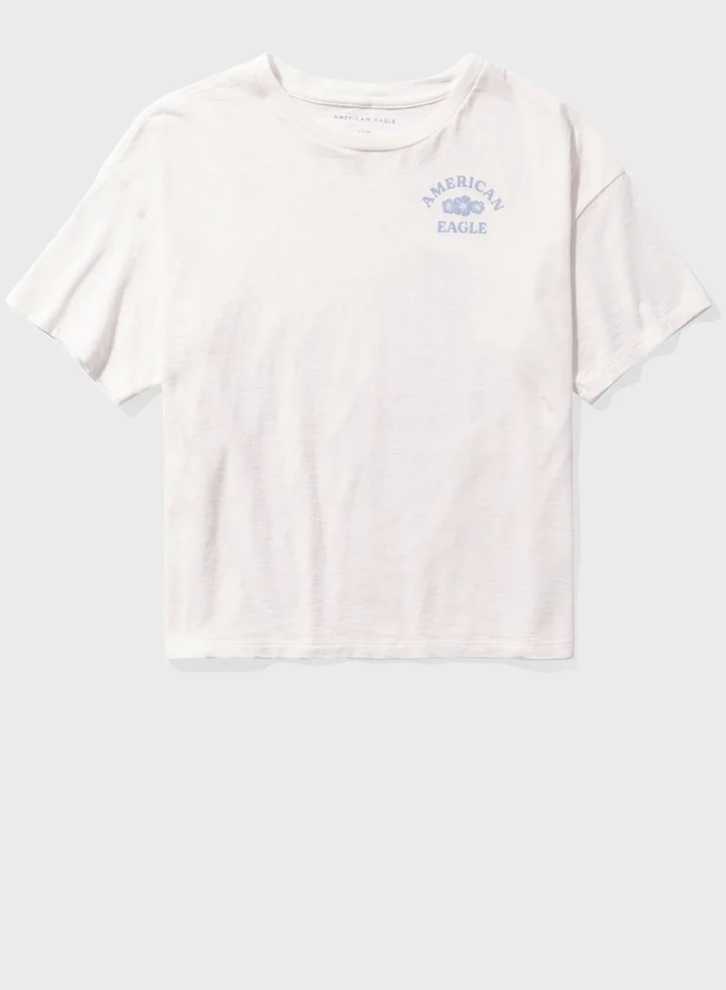 American Eagle Crew Neck T-Shirts