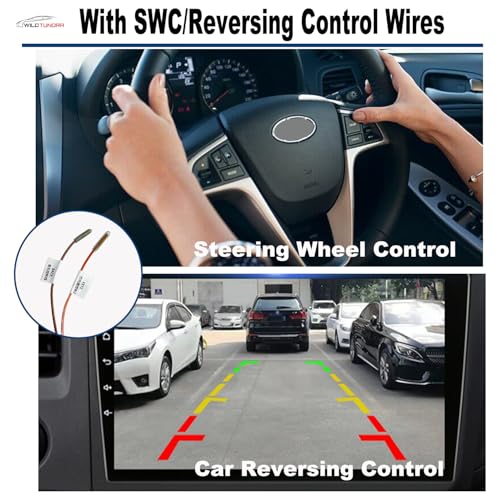WildTundra 16Pin ISO Aftermarket Radio Harness Adapter for Ford 2003-2013 Lincoln 2003-2011 Mercury 2003-2010, 16Pin Android Car Stereo Wiring Harness with SWC Reverse Cable Car Radio Stereo Wiring Harness Cable - Image 4