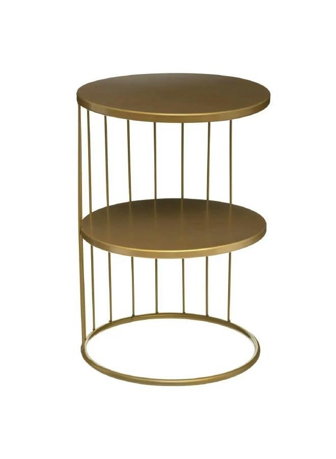 لوفت كوبو، طاولة جانبية، D36XH52CMS، ذهبي، حديد-157206D - Image 2