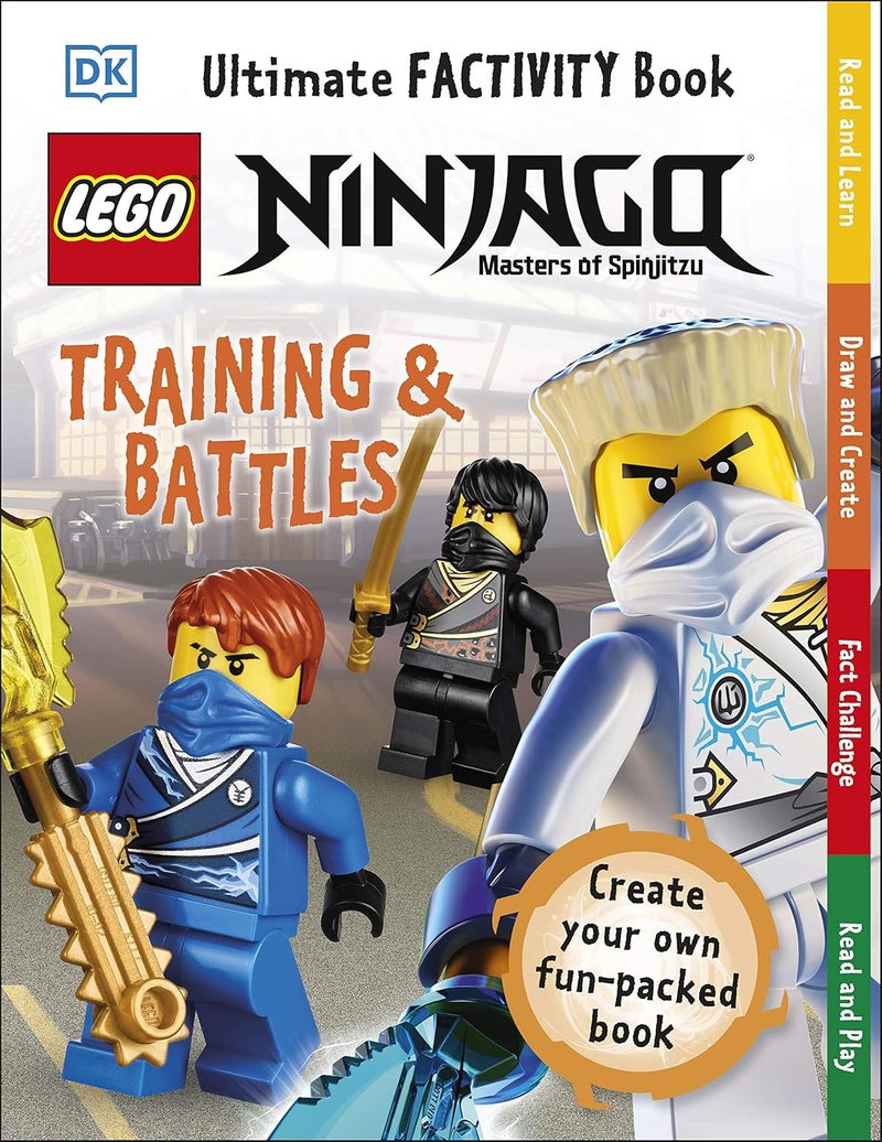 LEGO NINJAGO Training & Battles Ultimate Factivity Book  - Image 1
