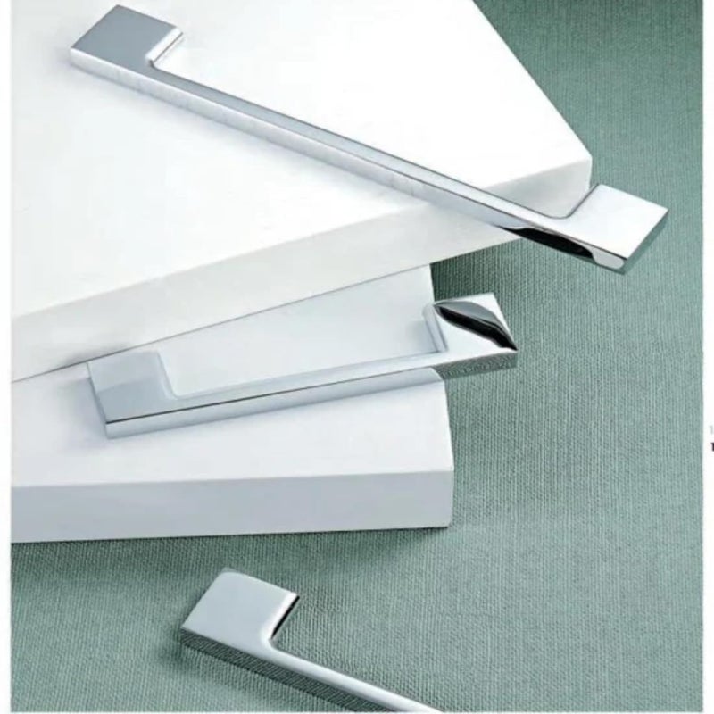 GS Gujarat Stainless Steel Chrome Finish Kitchen Cabinet HandlesDrawer PullsDoor HandleHardware Drawer Pulls 10 Inche Pack of 6 - Image 3