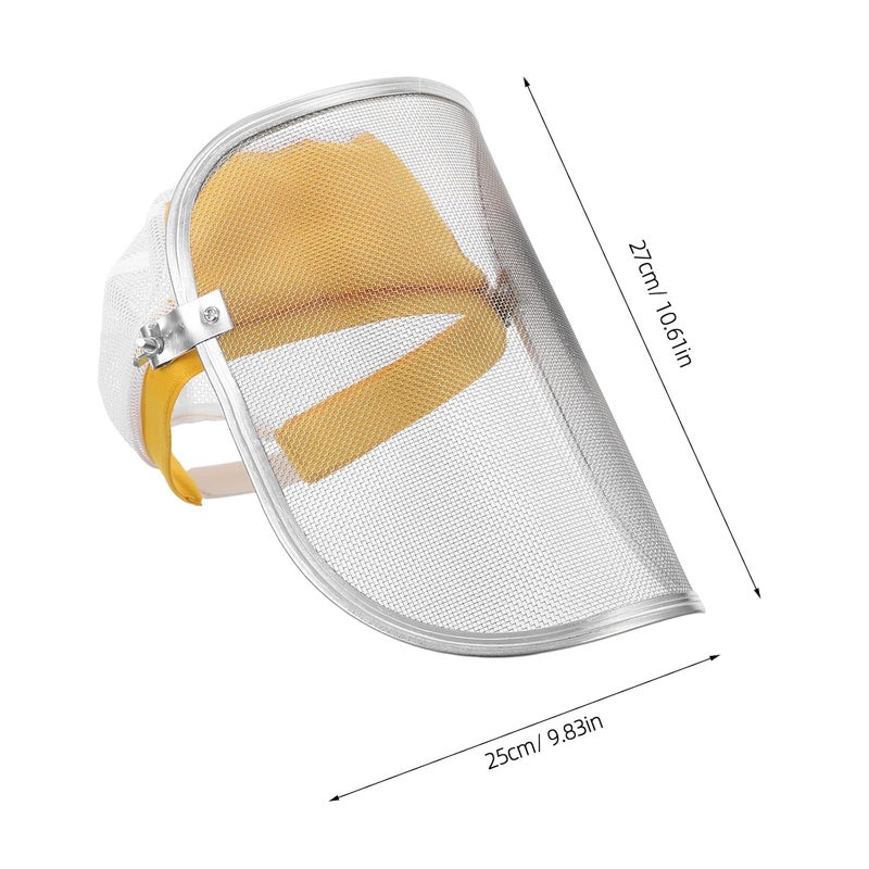 Levemolo Stainless Steel Mesh Full Face Protective Shield Mask with Visor, Safety Face Mask for Grinding and Welding, Industrial Outdoor Guard for Hiking and Gardening Workers - Image 2