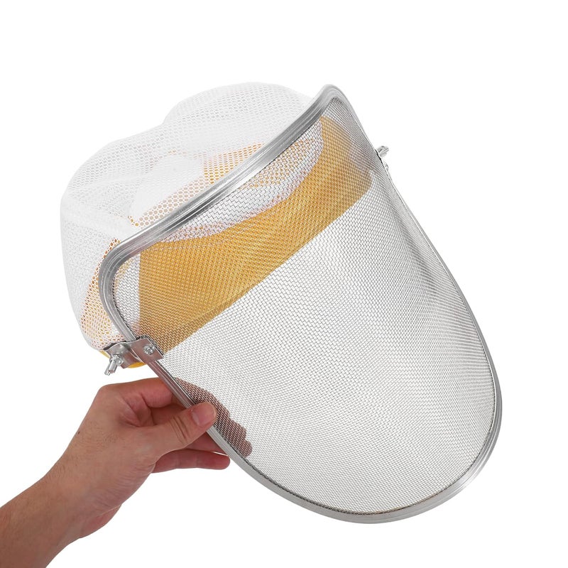 Levemolo Stainless Steel Mesh Full Face Protective Shield Mask with Visor, Safety Face Mask for Grinding and Welding, Industrial Outdoor Guard for Hiking and Gardening Workers - Image 4