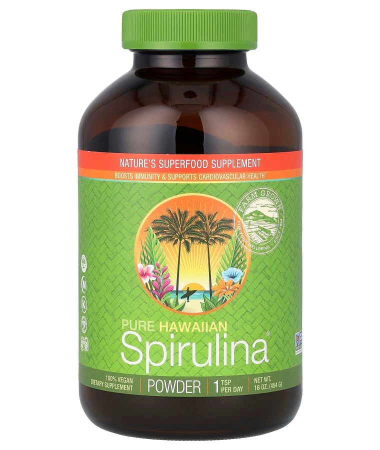 Nutrex Hawaii Pure Hawaiian Spirulina Powder 16 oz (454 g)